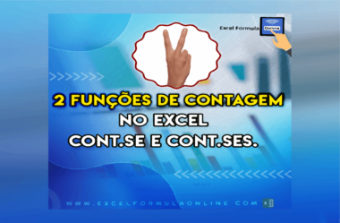 2 Funções de Contagem no Excel – CONT.SE e CONT.SES