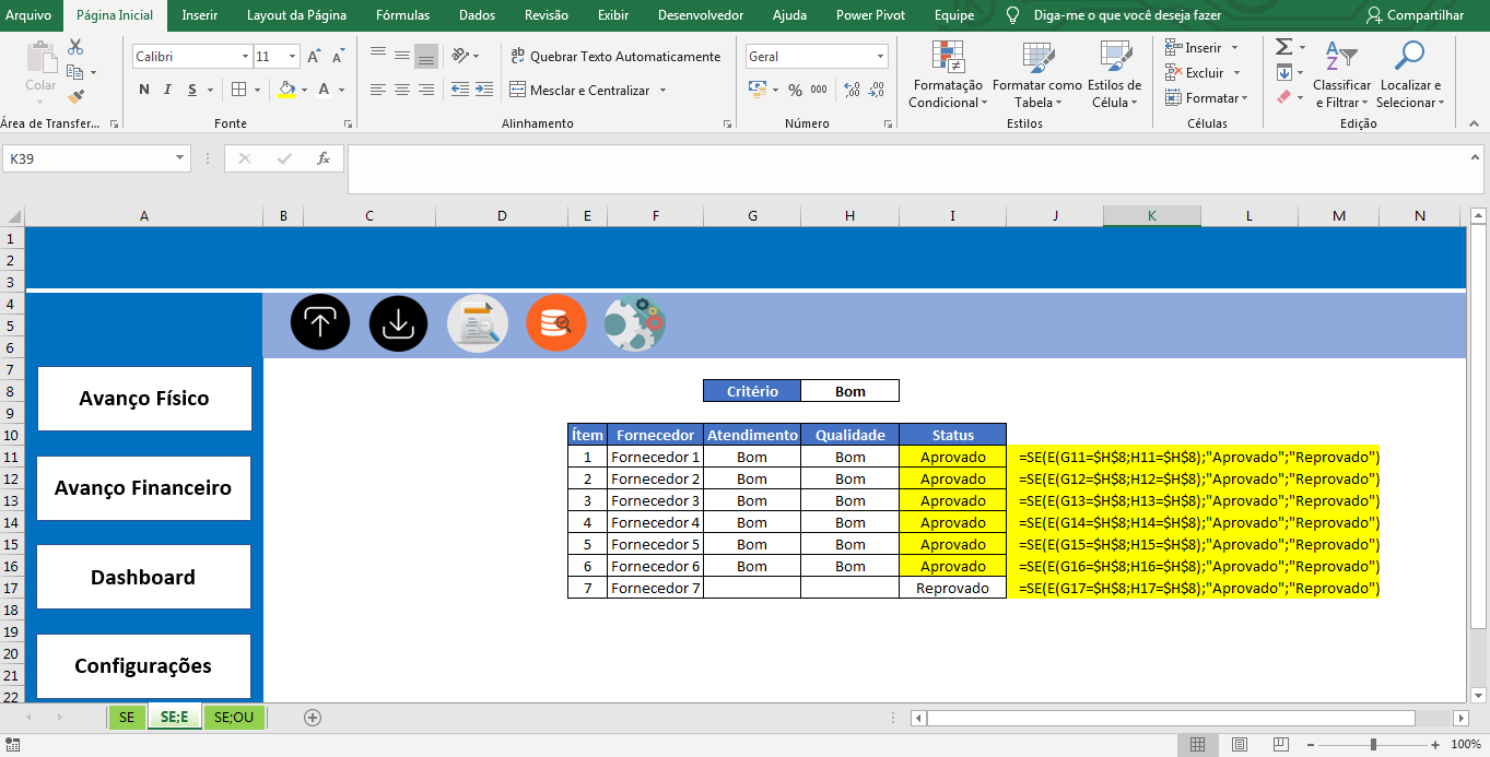 Como Usar a Função SE no Excel de Forma Fácil-Função SE (Ex 2)