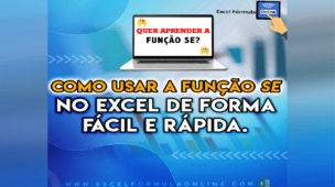 Função SE no Excel