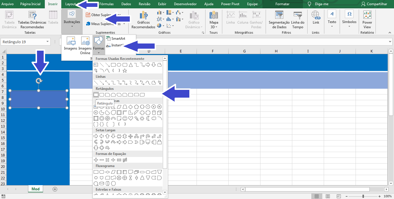 6 Passos de Como Melhorar o Design das suas Planilhas do Excel - MenuLat