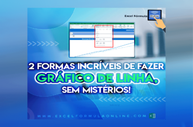 Gráfico de Linha – 2 Formas INCRÍVEIS de fazer, sem mistérios!