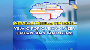 mesclar células no excel