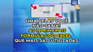 7 Principais Fórmulas do Excel