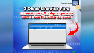 3 Dicas secretas (Planilha com Cara de Site)