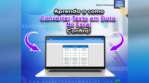 Converter Texto em Data no Excel